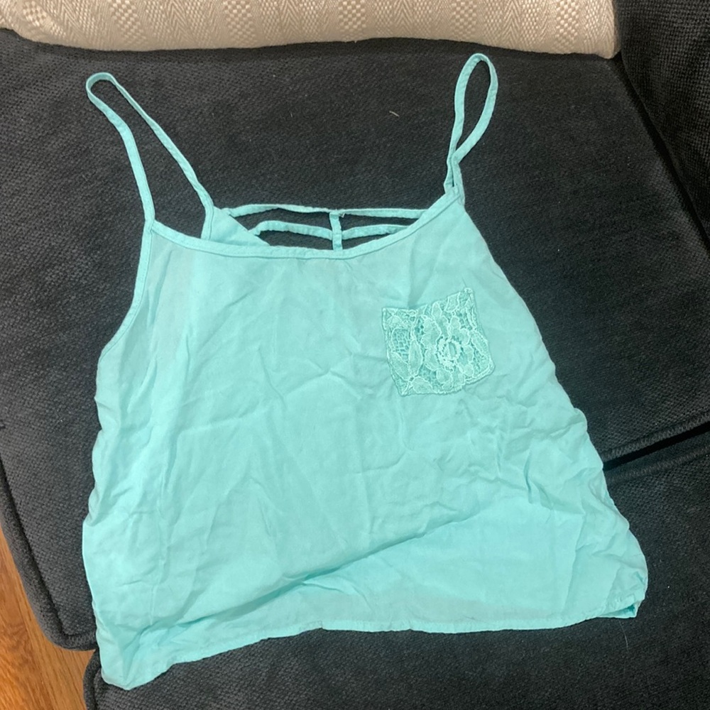 LA Hearts crop top